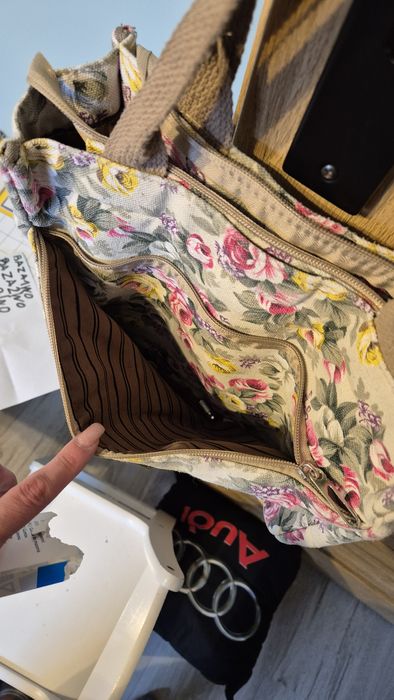 Torebka w kwiaty shein