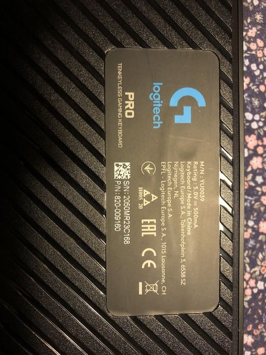 Logitech pro tenkeyless