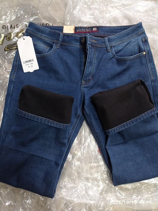 Чоловічі джинси. Утеплення флісом. Розміри до 58 українського.