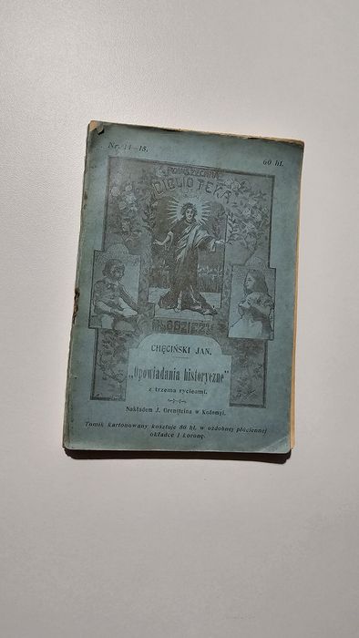 Książka Opowiadania Historyczne Jan Chęcinski