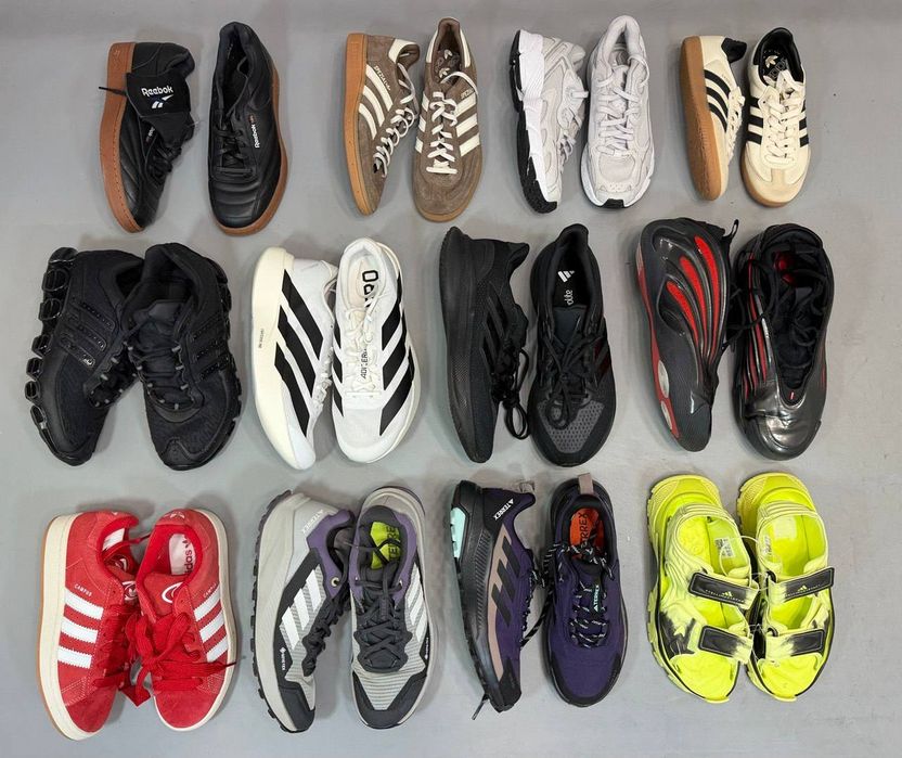 Стокові кросівки брендові оптом — від 22 EUR/пара | L-TEX