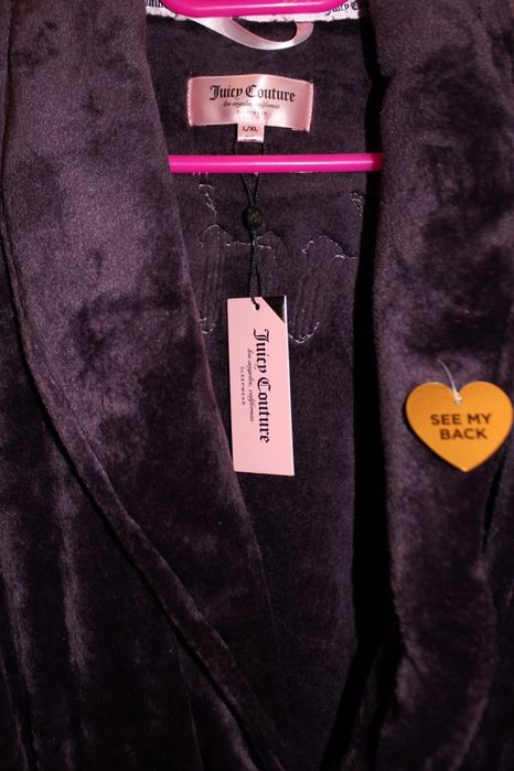 Szlafrok damski Juicy couture gruby mięciutki