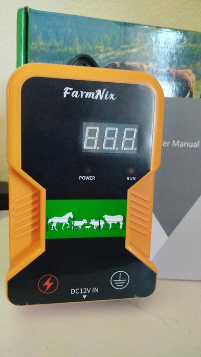 FarmNix EF-01 Energizador Cerca Elétrica 12kV 2J até 15 km