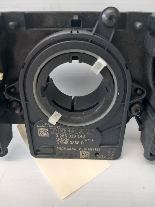 Comutador manete piscas luzes limpa vidros com sensor ângulo Renault