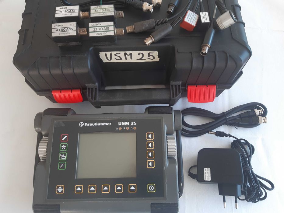Defektoskop ultradźwiękowy Krautkramer USM25S DGS DAC UT ndt