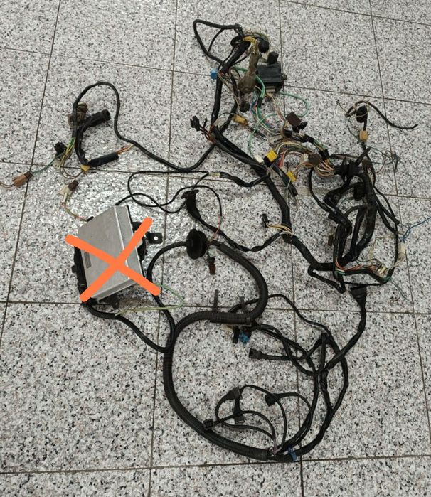 Cablagem de Motor e de Centralina Peugeot 205 GTI 1.6 / 1.9