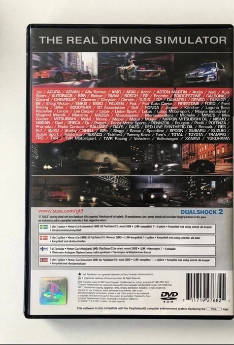 Gran Turismo 3 PS2 playstation 2 gra