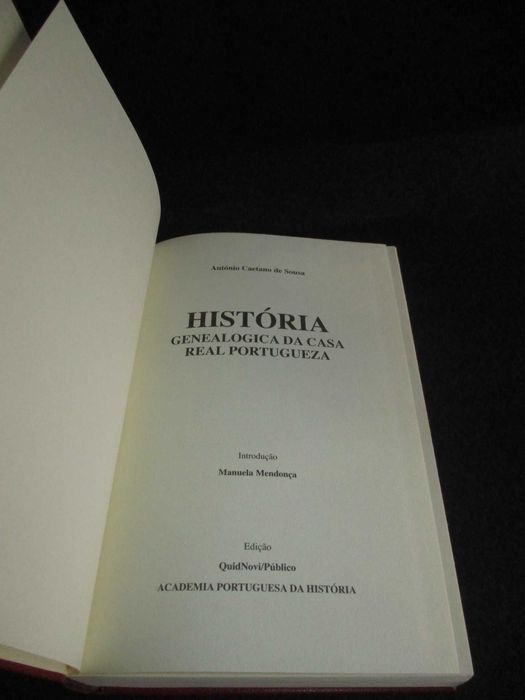 Livros História da Genealógica da Casa Real Portuguesa 15 Vol Completo