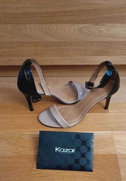 czółenka na obcasie 8 cm. - Kazar 37