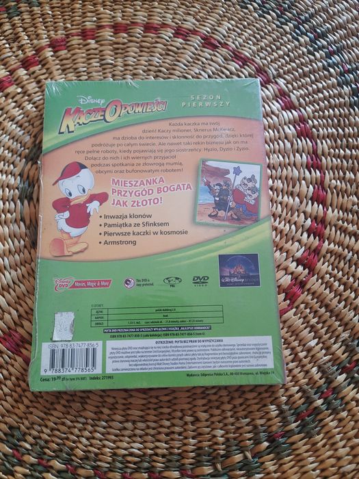 DVD z bajką Kacze Opowieści - Odcinki 1-4