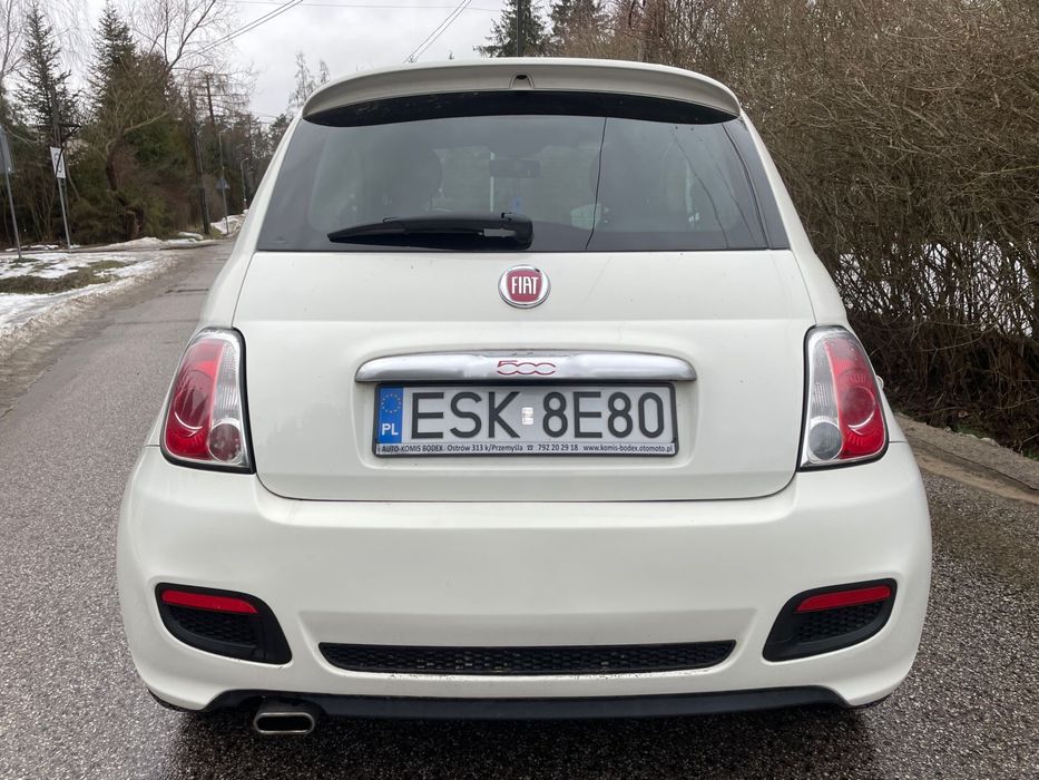 FIAT 500S Sport 2014r 1.2 Benzyna Z Gazem  Super Stan