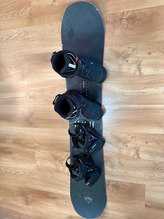 deska Drake 159, wiązania Drake, buty Burton BOA 44