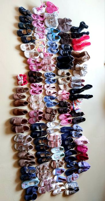 Lote grande de sapatos 18 ao 33