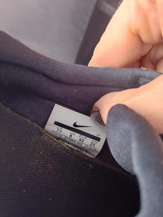 #Nike buty sportowe czarne