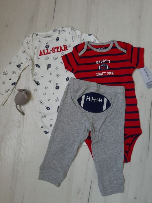 Веселі попки набір для хлопчика Carter's 18м Картерс