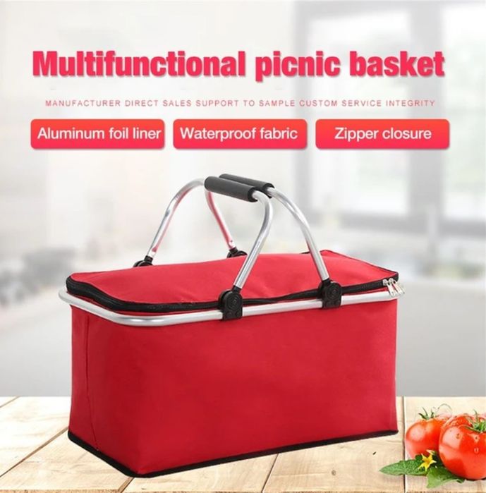 Cesta Térmica .Cores. Azul,Preto, Vermelho