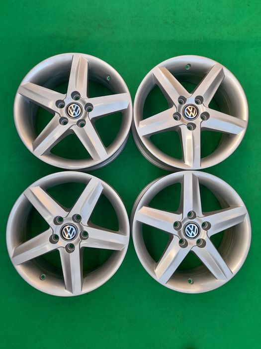4 jantes 16 furação 5x112 VW Seat Skoda Audi Leon Golf Passat Caddy