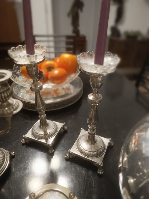 Aneleira Luíz Ferreira, Paliteiros, caixas, salvas em prata