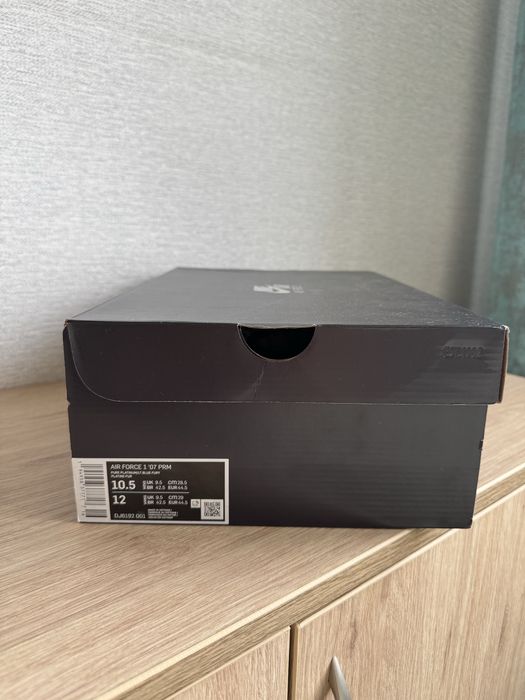 Кросівки Nike Air Force 1 07 Prm Size 10,5 DJ6192-001 Air NEW Premium