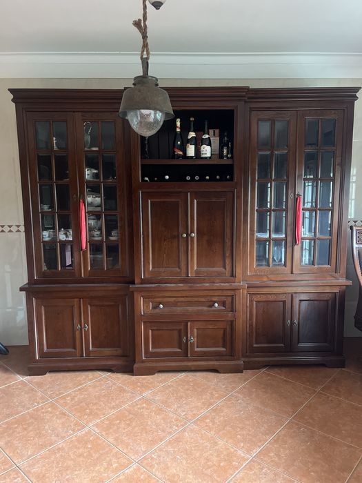 Vendo louceiro de cozinha em castanho