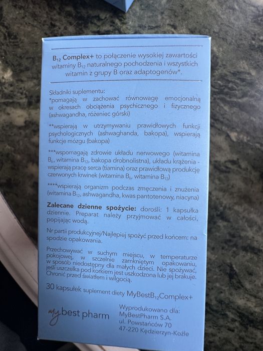 Witamina B12 complex +