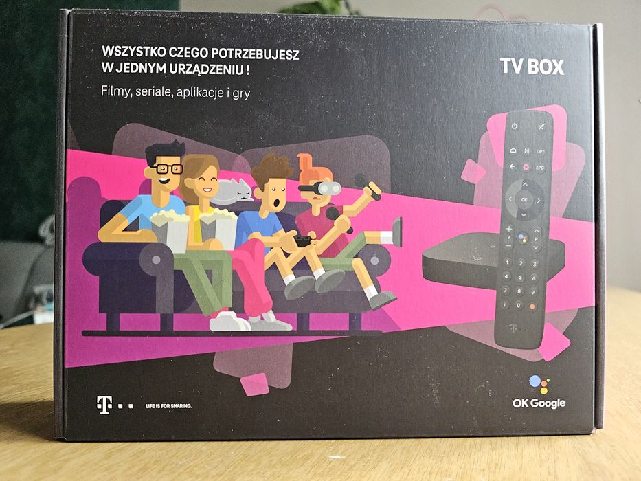 Dekoder T-Mobile Magenta TV, smart, Chromecast, Telewizja T-Mobile
