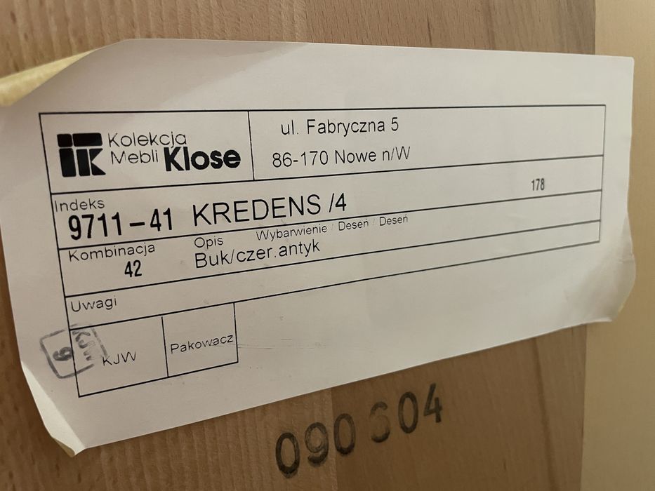 Komoda Klose +lustro