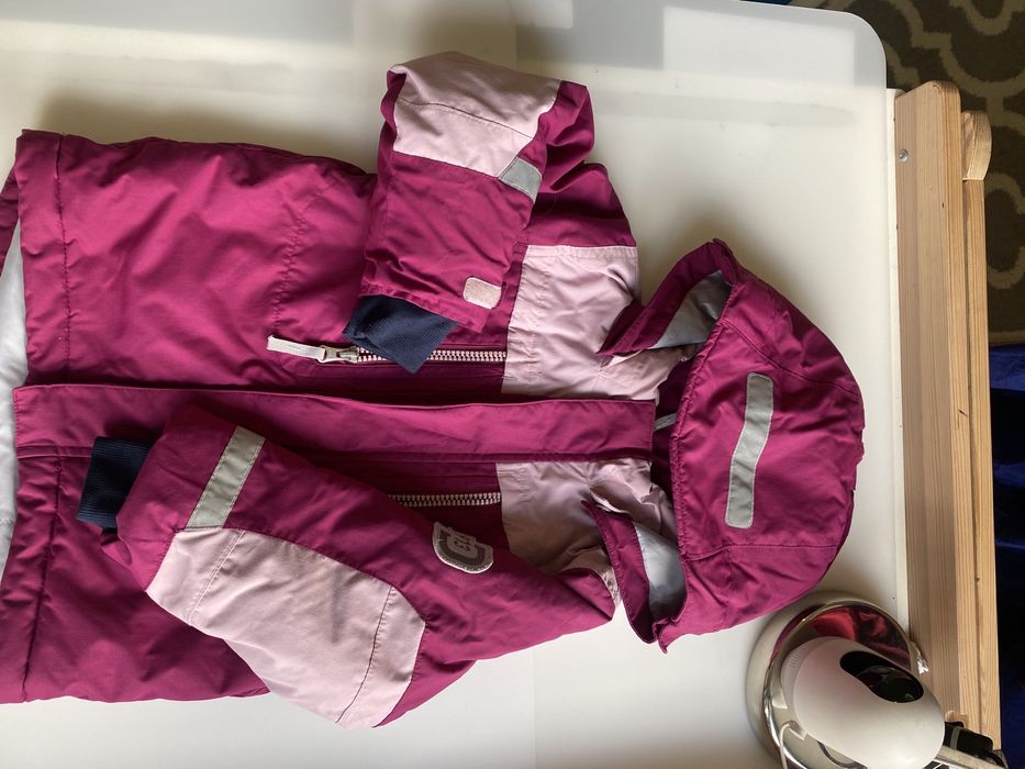 kurtka zimowa didriksons roz 100 (4/5 lat) rozowa