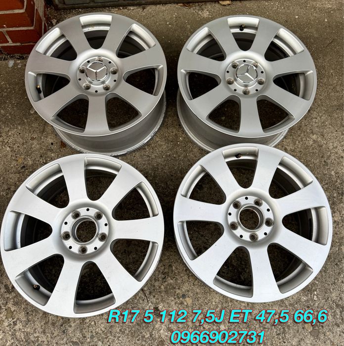 Диски R17 5 112 Mercedes Мерседес A B C клас GLA GLB GLK Віто вито Vito Viano X204 X247 X156 W212 C207 C117 C118 W204 W205 W245 W246 W247 W169 W177