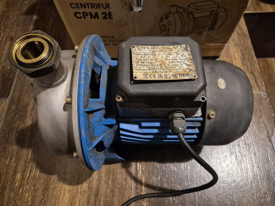 Pompa odśrdokowa INOX IBO CPM-26 INOX (1,1 kW, 230V)