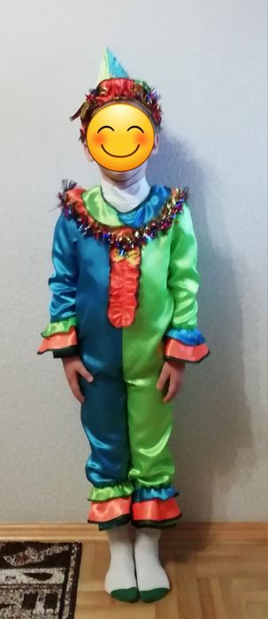 Костюм петрушки, арлекино