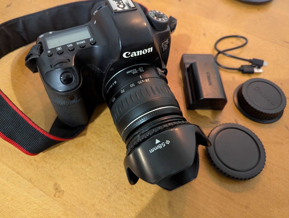 Canon EOS 6D plus obiektyw 28-105