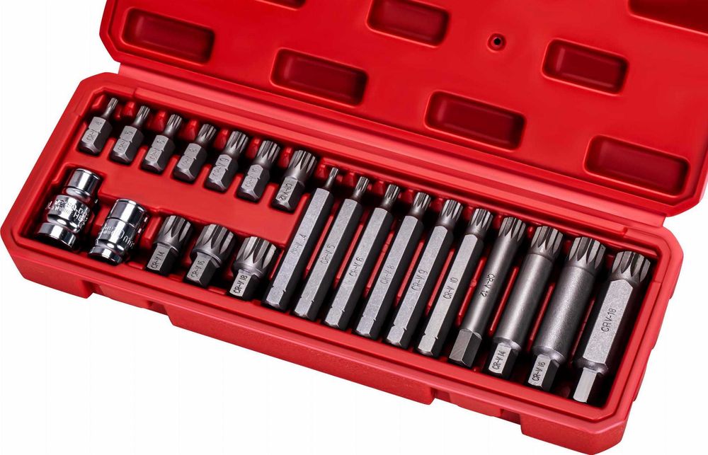 Zestaw bitów bity M4-M18 SPLINE 22 el. KD10539