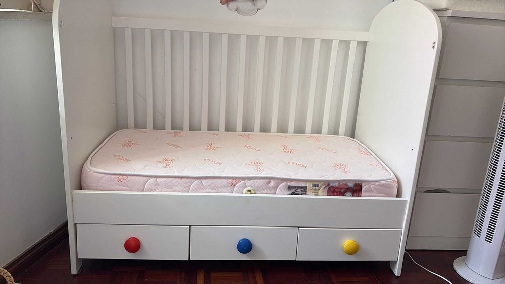Berço bebé IKEA GONATT Berço c/gv.