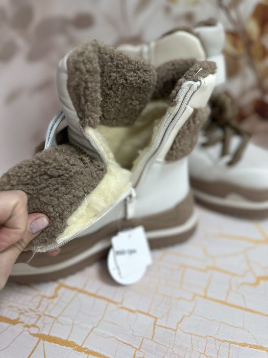 Зимові яоботи на вовні, різні кольори 32-36