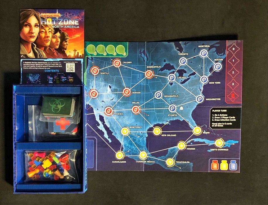 JOGO de tabuleiro [desde 18€] Pandemic HotZone Reign of Cthulhu INGLÊS