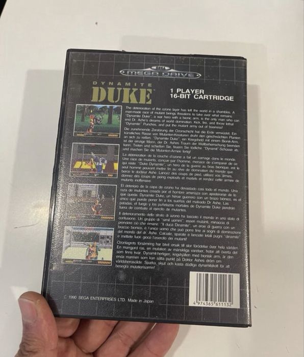 Dynamite Duke Sega Mega Drive