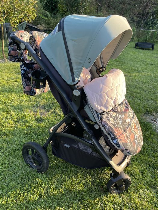 Wózek spacerowy Easy Go Quantrum Air czarno-zielony Agava