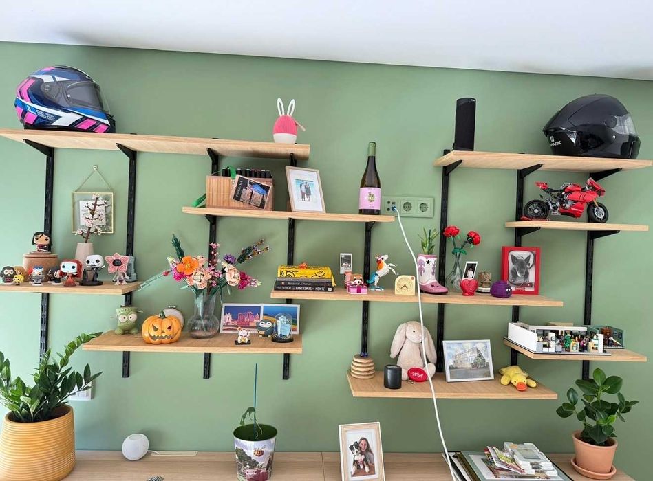 Prateleiras modulares