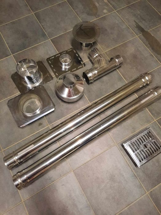 Wkład kominowy NOWY firmy Hoch system kominowy 8m