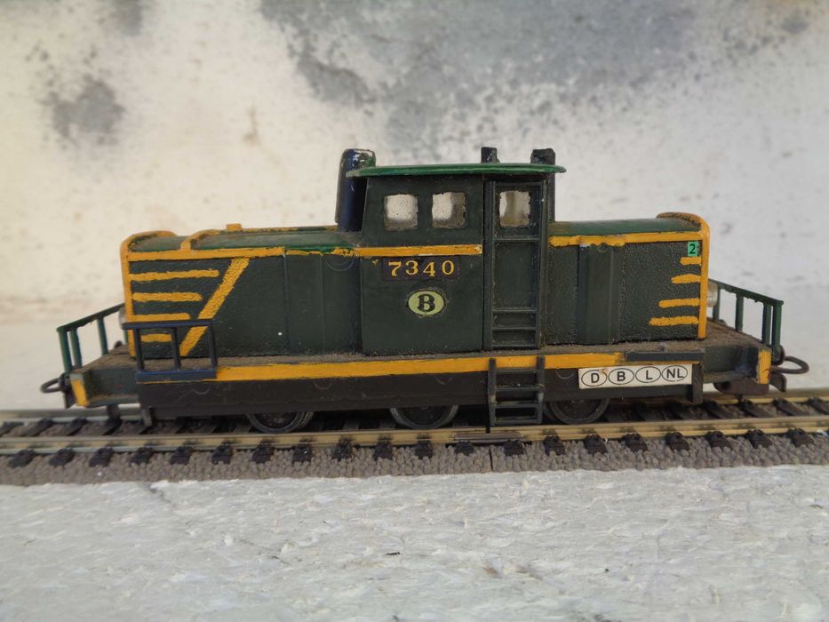 1:87 Bricolar locomotiva sem motor refª 7340 comboio