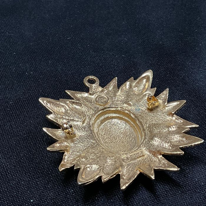 Medalha pendente peça vintage 5,5 cm