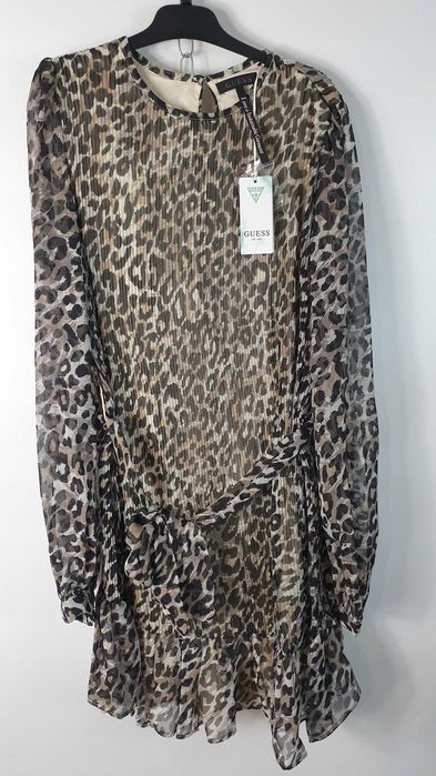 guess sukienka   PANTERKA 36 S