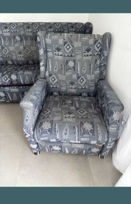 Zestaw wypoczynkowy kanapa i 2 fotele