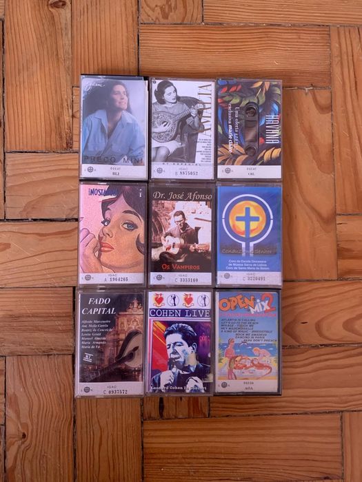 Cassetes de música Originais