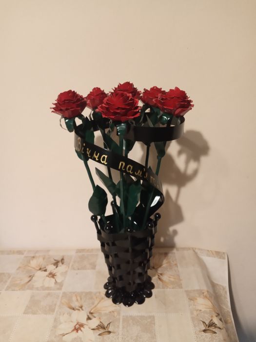 Ковані квіти.Кована Троянда.Кована Роза