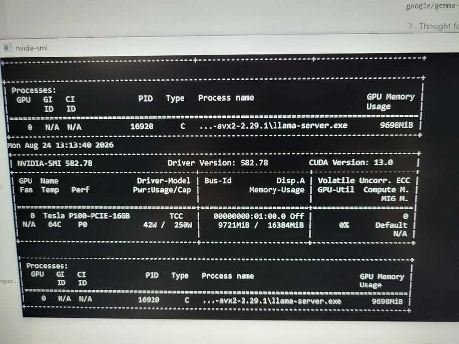 Nvidia Tesla P100 PCIe  16GB