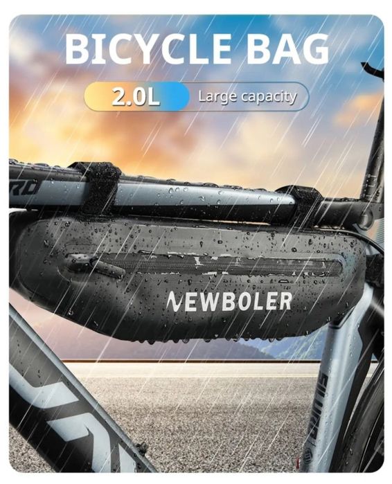 Велосипедна сумка на раму NEWBOLER Bike Triangle Frame Bag