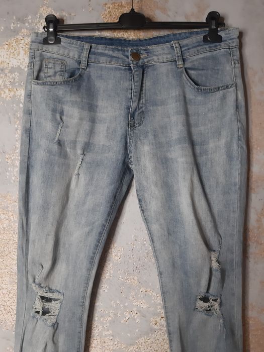 Spodnie jeans damskie roz XL