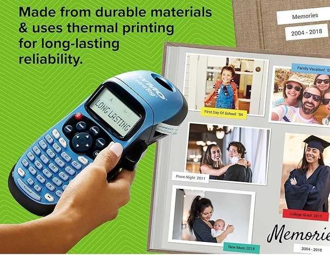 Drukarka Etykiet DYMO LetraTag LT-100H z Klawiaturą ABC Uszkodzona